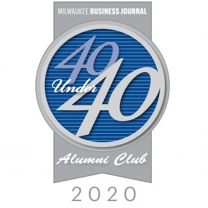 40 Under 40 Alumni Logo 2020